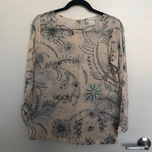 Club Monaco silk blouse
